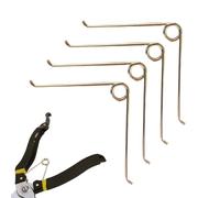 4 Pcs Torsion Spring, Secateur Pruner Springs V-Torsion Spring Replacement, Gardening Scissors Accessories for Fruit Tree Branch Trimming, Garden Shears Maintenance, Orchard Pruning, Bonsai Care