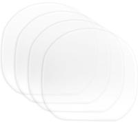 4 Pcs Transparent Table Tennis Rackets Adhesive Protective Film Adhesive Protective Film for Table Tennis Rubber Protector Rackets Maintenance Cover Accessories