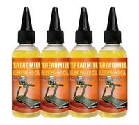 4 PCS Treadmill Lubricant Oil 100ml Silicone Oil for Treadmill Non Toxic and Odorless Easy to Apply Effectively Reduces Noise and Extends Machine Life