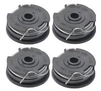 4 Pcs Trimmer Spool Line Compatible with Bosch Art 24/27/30 and Art 30-36 LI,1.6mm x 6m Standard Double Autofeed Nylon Spool Wire Replacement for F016800351