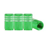 4 Pcs Tyre Valve Caps Cover For Audi A1 A3 A4 A5 A6 A7 A8, With O-Ring Dust Seal Metal Corrosion Resistant Car Wheel Caps Accessories,E Green