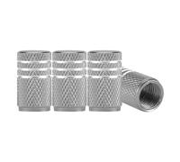 4 Pcs Tyre Valve Caps Cover For Lexus CT ES GS GX IS LC LF-Z LFA LM LS LX NX RC RX SC UX, With O-Ring Dust Seal Metal Corrosion Resistant Car Wheel Caps Accessories,A Grey