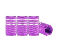 4 Pcs Tyre Valve Caps Cover For VW Ameo/Bora/Jetta/Lamando/Lavida/Passat/Phideon, With O-Ring Dust Seal Metal Corrosion Resistant Car Wheel Caps Accessories,F Purple