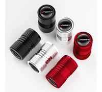 4 pcs Tyre Valve Caps for Jaguar Xf F-Pace X-Type Xj E-Pace XJS XJL XEL XFR Zubehör Dust Caps, Aluminium Alloy Tyre Valve Cap Corrosion Resistant,Red