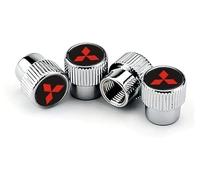 4 Pcs Tyre Valve Caps for Mitsubishi Triton L200 Spirit Lancer Pajero Mirage Ralliart, Air Leakproof Tyre Dust Caps Car Tire Valve Stem Caps Airtight Seal Tire Valve Cap Valve Covers Replacement