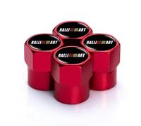 4 Pcs Tyre Valve Caps for Mitsubishi Triton L200 Spirit Lancer Pajero Mirage Ralliart, Air Leakproof Tyre Dust Caps Car Tire Valve Stem Caps Airtight Seal Tire Valve Cap Valve Covers Replacement