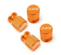 4 Pcs Tyre Valve Caps,for Nis-san Juke Car Tyre Caps Leak-Proof Prevent oxidation Anti-corrosion Dust Valve Caps Car Accessories,G-Orange