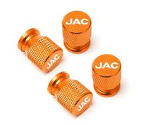 4 Pcs Tyre Valve Caps Set,for JAC Refine J3 J2 S5 A5 J5 J6 J4 Vapour S2 T8 Leak Proof Dust Seal Corrosion Resistant Leak-Proof Screw-On Easy Grip Car Accessories,Orange