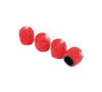 4 Pcs Tyre Valve Dust Caps Sparkling Rhinestones Plastic Car Tire Stem Dust Covers Anti-corrosion Leak-Proof Air Valve Dust Cap Cover for Car Bike Truck Motorcycle