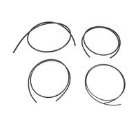 4 Pcs Ukulele Strings, 31in Black PU Ukulele Guitar Strings Replacement Kit Guitar Bass Musical Instrument Accessories for Beginners and Skilled Enthusiasts