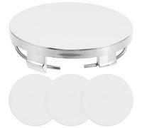 4 Pcs Universal Wheel Hub Covers 60mm Plastic Center Caps