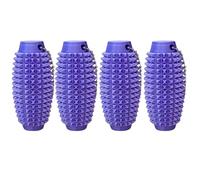 4 pcs Upgrade Little Ouchies Pain Stim Fidget - 3D Printed Spiky Sensory Toy for Anxiety Relief, Focus & Stimming - Pocket Sized Grippie Keychain for Adults, Teens & Autistic Users