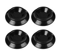 4 Pcs Upright Piano Caster Cup Leg Floor Protectors Anti-Noise Foot Pads Round Load Bearing Pad Foot Pads Music School Equipment Accessory