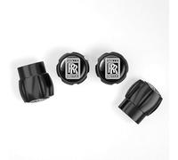 4 Pcs Valve Caps Car Tire for Rolls-Royce Spectre, Dust Leak Proof tire Wheel Valve Dust Caps Anti-corrosion Car Accessories,A
