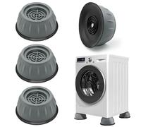 4 PCS Washing Machine Feet Pads, Slip Noise Cancelling Anti Vibration Mat, Rubber Washing Machine Vibration Pads, Washing Machine Stabilizer for Washing Machines and Dryers etc.