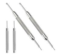 4 Pcs Watch Link Removal Kit, 2 Pc Watch Strap Removal Tool and 2 Pc SIM Card Removals Tool, Double Ended Design for Watches Band Removals Replacement Adjustment Fitting Repair and Sizing Kit