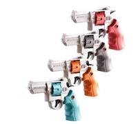 4 PCS Water Pistols for Kids, Outdoor Game Party Water Pistol Toys, 4 Color Powerful Water Gun for Adults Boy Girl Pool Parties