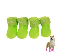 4 Pcs Waterproof Dog Boots Shoes Pet Outdoor Shoe Pets Boot in Snowy and Rainy Day for Small Dogs Cats