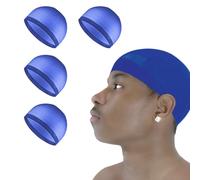 4 Pcs Wave Cap Stocking Stretch Compression Long Lasting Lightweight Comfortable Fit Durable Skull Headwear - - L