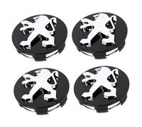 4 Pcs Wheel Centre Caps for Peugeot 208 II 2019-2024, Car Hub Caps Wheel Hub Covers Waterproof DustProof Car Decoration Accessories,64mm