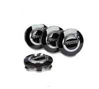 4 Pcs Wheel Centre Caps for Volvo 65mm,Hub Centre Caps Rim Protector Cover Hubcaps Wheel Trims Waterproof DustProof Wear Resistant Anti Rust