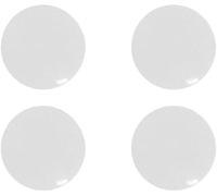 4 Pcs White Marathon Race Number Magnetic Race Bib Holders Running Fix Clips Buckle Running Waist Packs Sports Outdoors Accessories, White, Standard, Magnetic Clip