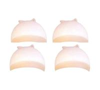 4 Pcs Wig Cap, Hair Net, Stocking Caps Wigs, Wigs Net Caps, Mesh Cap, Stretchy Breathable Ultra Thin Lace Front to Hold Wig in Place for Women Men(Transparent)
