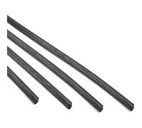 4 Pcs Windscreen Wipers Refills,28-Inch Frameless Rubber Wiper Blade Refills,Flexible Adjustable Durable Rear Wiper Blade Refill,Frameless Replacement Windshield for Most Cars,Trucks,Vehicle Vans