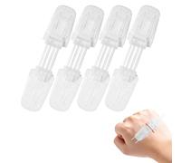 4 PCS Wound Closure Strips,Butterfly Stitches Wound Closure,Wound Closure Strips for Skin Closures,Suture Strip for Laceration Repair Emergency(1.5 X 8CM)