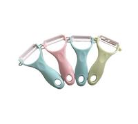 (4 PCS) XUNDE Peeling Fruit Knife,Vegetables Peeler,Advanced Ceramic Peeler for Fruits and Vegtables Rust Prevention,Cutting Potato Peeler, Suitable for Home (Random Color)
