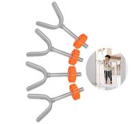 4 PCS Y-Shaped Stair Gate Screws, Y-Spindle Pressure Screws for Baby Gates, M10 Pet Gate Fixing Bolts, Banister Gate Fixator Bolts, Baby Gate Fixator Screw Bolts, Baby Gates Threaded Spindle Rods