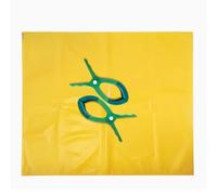 4 Pcs Yellow Insulating Mats - High Temp Resistant Anti-Static Resin Blankets for Circuit Repair, 400x500mm, 800x800mm, 800x1000mm, 1000x1000mm - 0.4kV Electrical Safety Mat