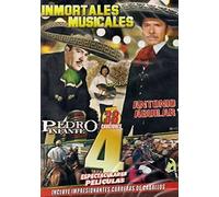 4 Peliculas - Tambien de Dolor se Canta/Carreras Parejeras de Impacto/Los Triunfadores/Mi aventura en Puerto Rico, La verdadera historia