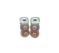 4 PEPPA PIG MY FIRST SOOTHERS 2 PACK x 2