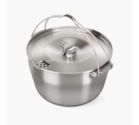 4-person Camp Fire Cooking Pot - Stainless Steel -3 Litres