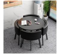 4-Person Dining Table and Chairs Set Modern Kitchen Furniture for Living Room Dining Room Business Meetings Stylish and Functional Dining Suite
