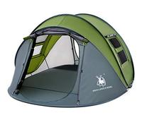 4 Person Easy Pop Up Tent,9.5’X6.6’X52'',Waterproof, Automatic Setup,2 Doors-Instant Family Tents for Camping, Hiking & Traveling