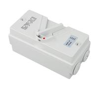 4 Phase Disconnect Switch 63A IP65 Enclosed Breaker Box For Motor Power Isolation In Agriculture Plant Rainy Conditions
