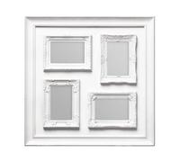 4 Photo White Plastic Multi Photo Frame | Maren
