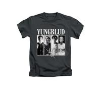 4 Picture Montage Yungblud, Iconic icon Punk pop Trendy Cool Idols Tee T-Shirt Funny Unisex T Shirt Top Black