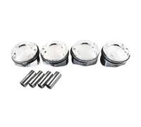 4 Piece +0.50 Engine Piston And Ring Set Compatible With BMW N20B20 N20 B20 N26B20 N26 B48B20 2.0L L4 X1 X3 X4 X5 X6 Z4(high Power)