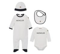 4 Piece Babygrow Set - unisex - Moncler - Kids Sets - White - 6 M - Kids 6 M