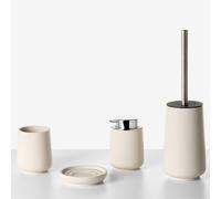 4-Piece Bathroom Accessories Set SUCHES Beige