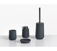 Beliani 4-Piece Bathroom Accessories Set Suches Black