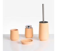 4-Piece Bathroom Accessories Set SUCHES Orange