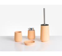 4-Piece Bathroom Accessories Set SUCHES Orange