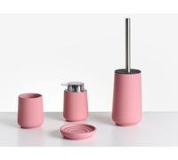 4-Piece Bathroom Accessories Set SUCHES Pink