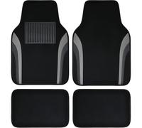 4 Piece Car Floor Mats for BMW Mini One/Cooper R50 R53 Hatchback 2001-2006, Waterproof Sustainable Leather All Weather Interior Carpets Vehicle Protection Liners,Grey