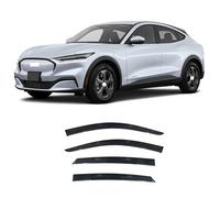 4 Piece Car Wind Deflectors,for For-d Mustang Mach-E CX727 2021-now,Car Side Window Visor,Rain Deflector