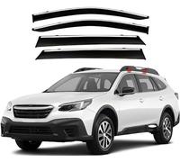 4-Piece Car Wind Deflectors for Subaru Outback 2020 2021 2022 2023 2024 - Rainproof Window Visors, Noise Reduction, Easy In-Channel Install, Better Ventilation Reduces Wind Turbulence